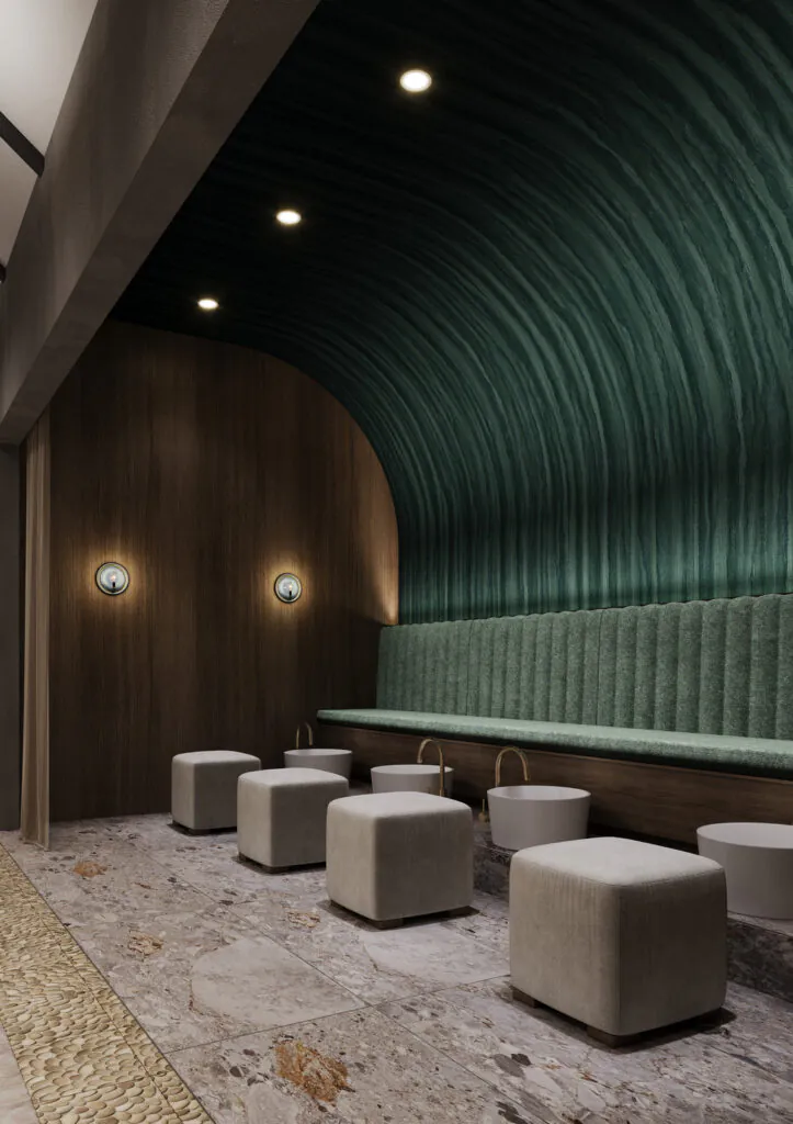 Lavana Spa Foot Bath Area