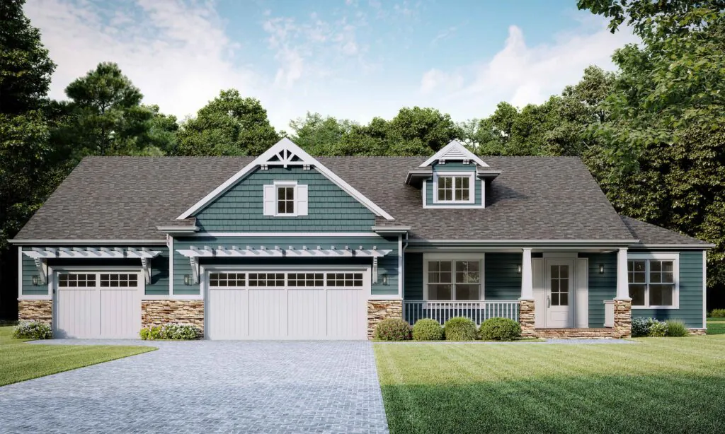 Fypon building exterior rendering
