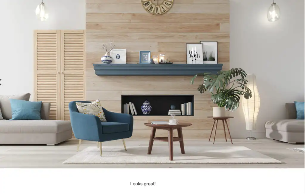 Fypon project interior 3drender