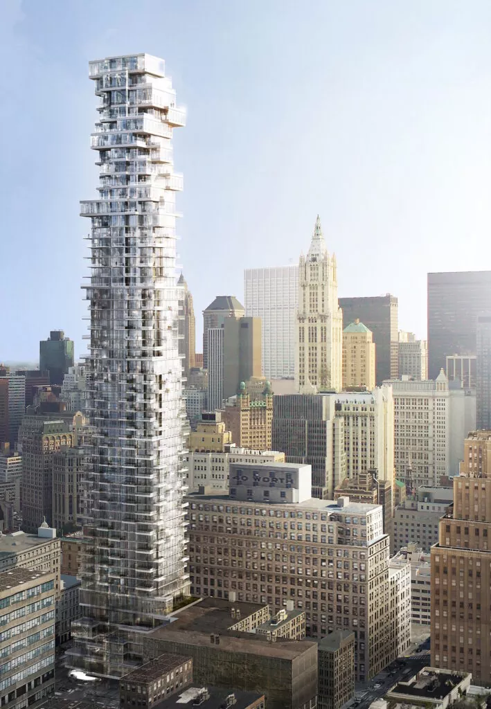 3D Exterior Rendering 56 Leonard Street