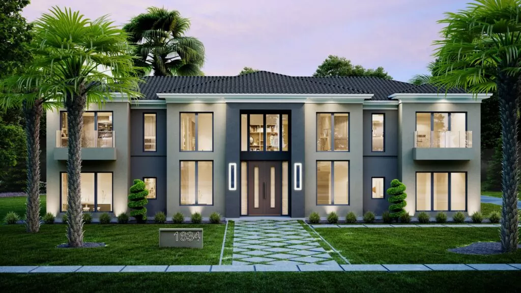 Exterior Rendering House