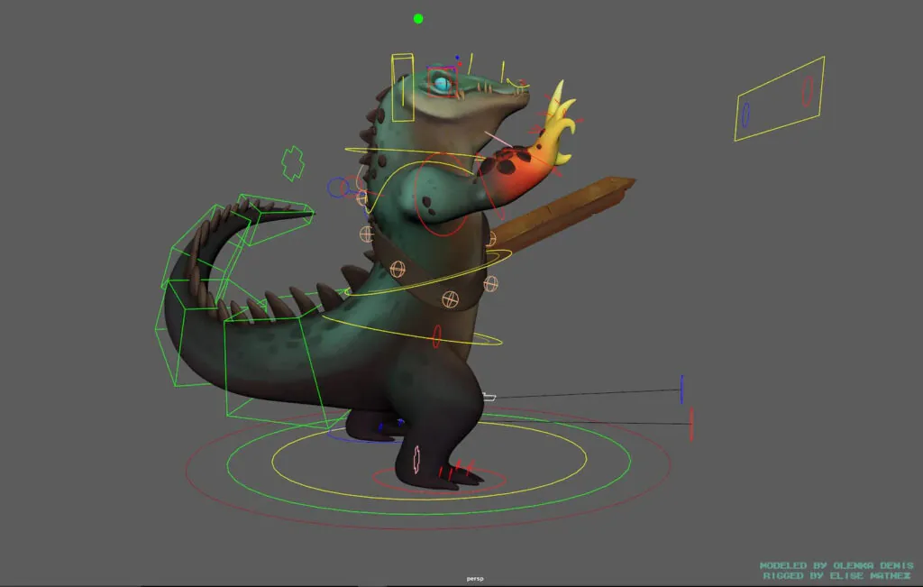 baby dragon CGI