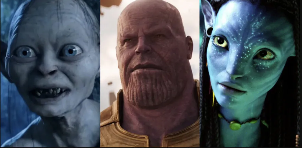 CGI characters features