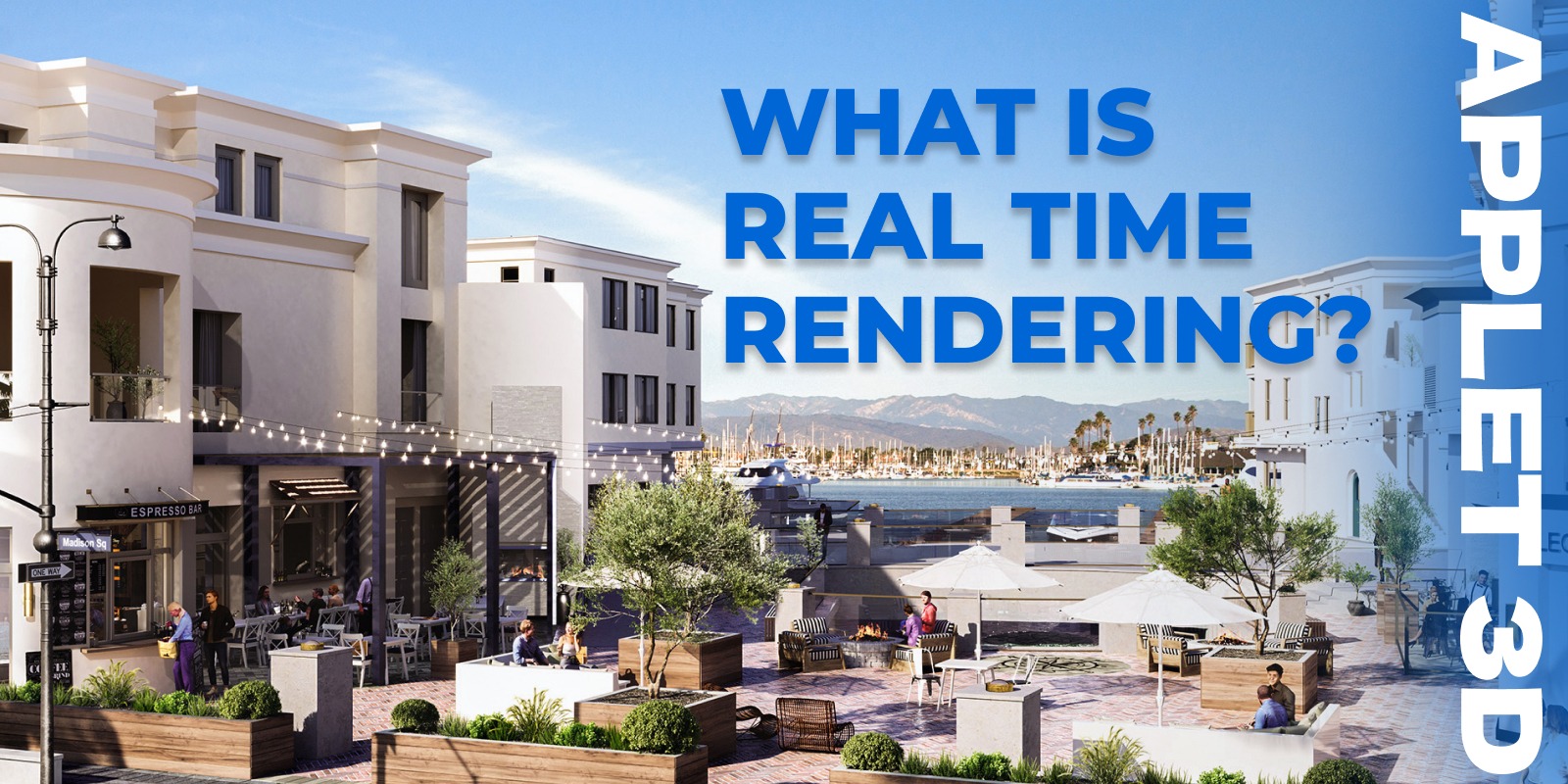 What is real time rendering?