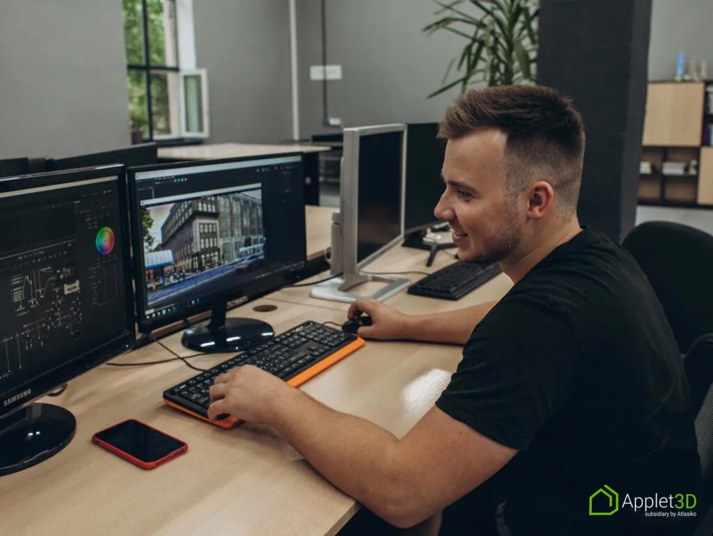 Architect is Working on the Project