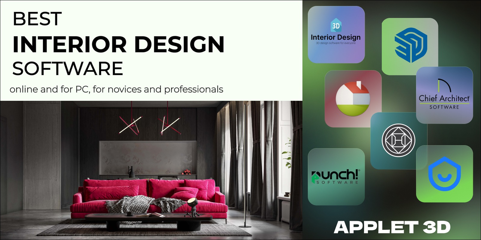 Best interior design software 2023: online and for PC, for novices and professionals
