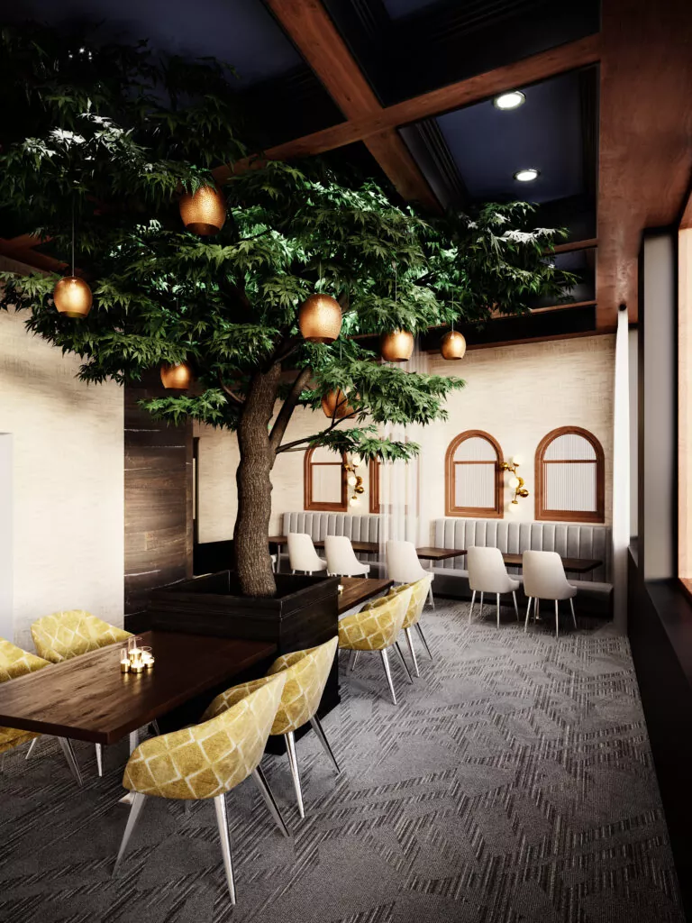 Blue Jay Bistro Dining room interior