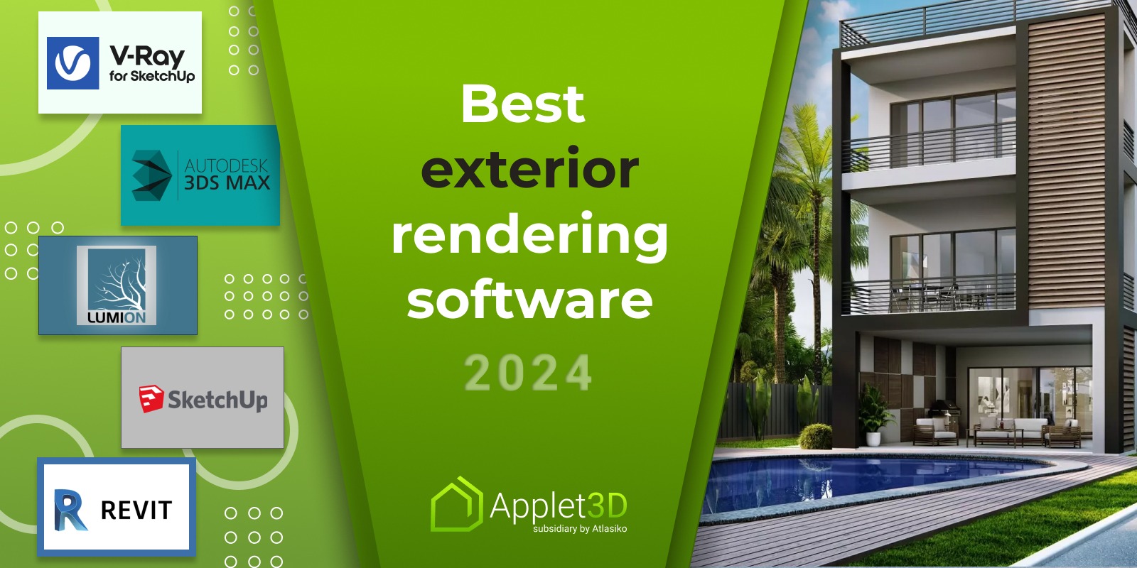 Top 20 exterior design software & apps in 2024: online, free, paid, and for different OS