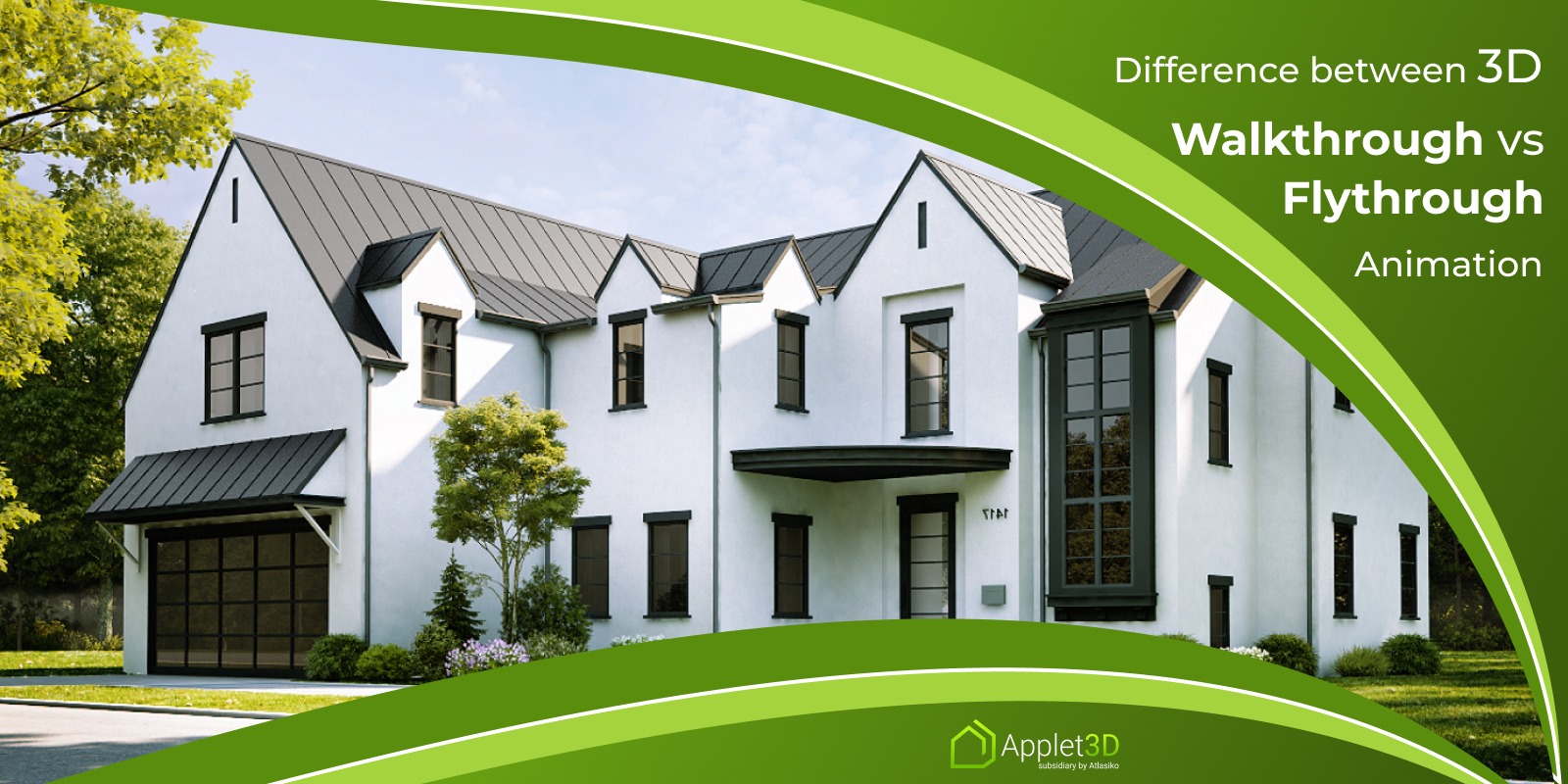 Difference between 3D Walkthrough and Flythrough Animation