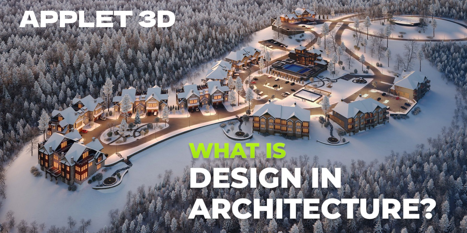 What is design in architecture?