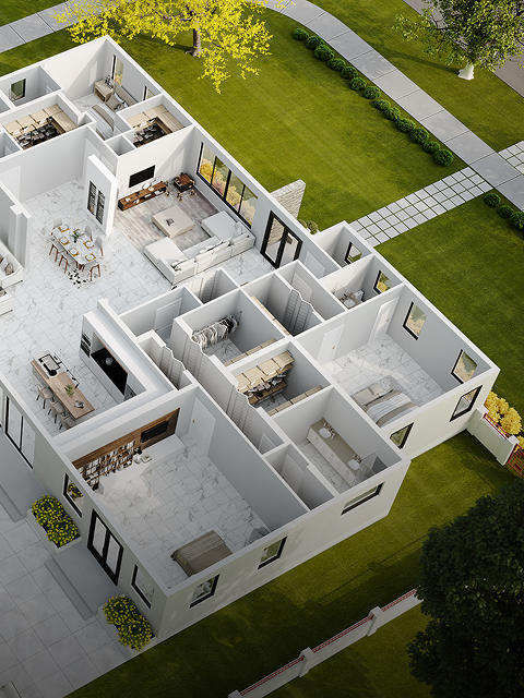 3D Floor Plan