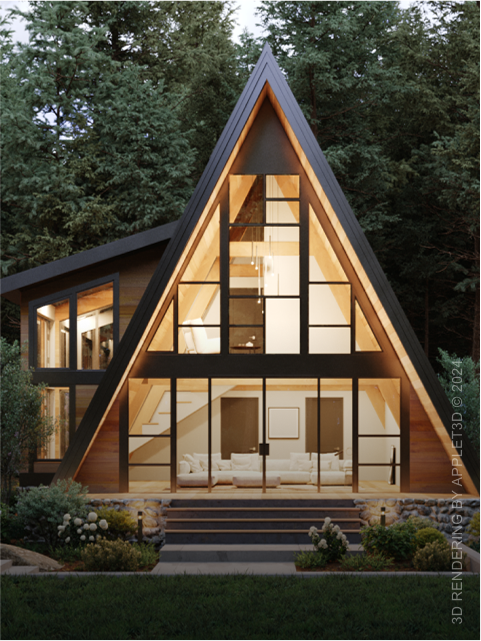3D House rendering