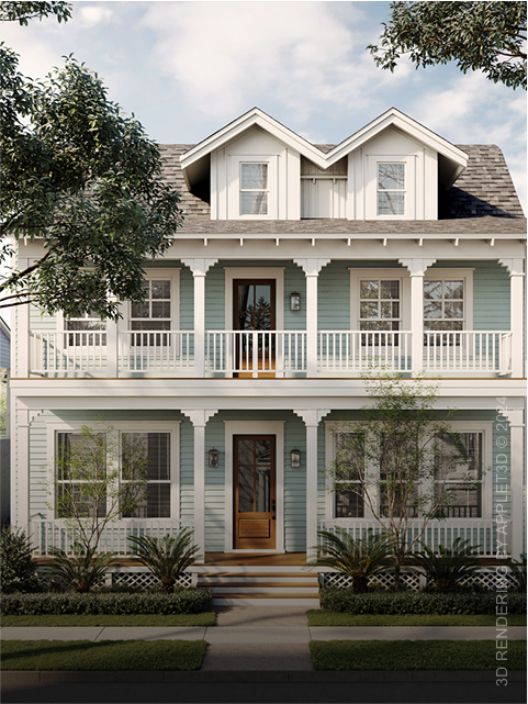 3D Real Estate Rendering