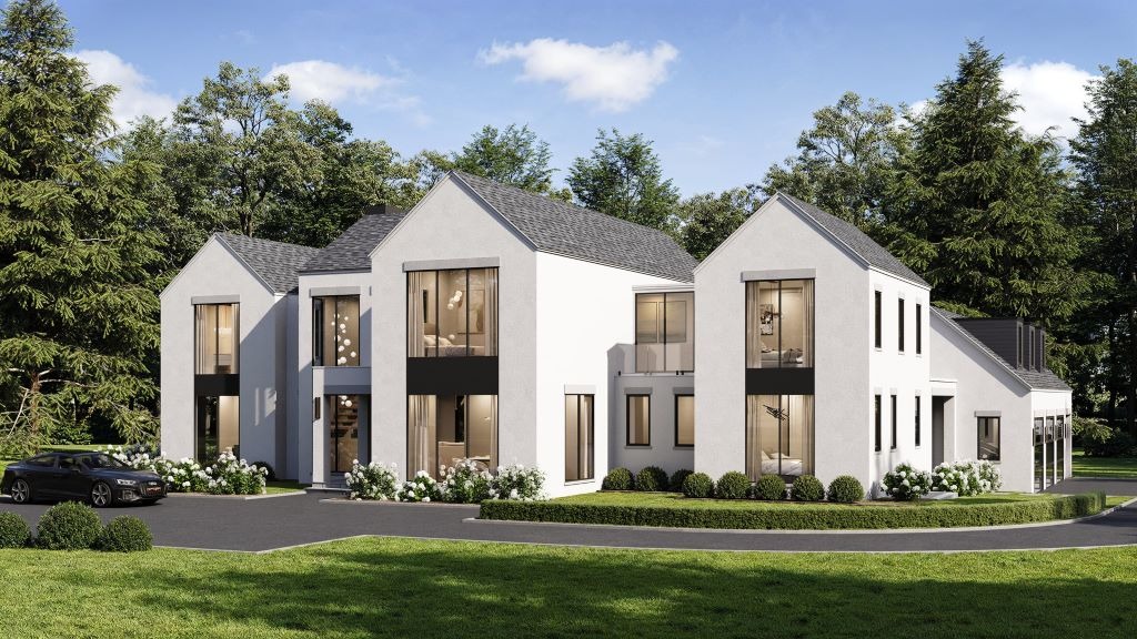 Modern house exterior