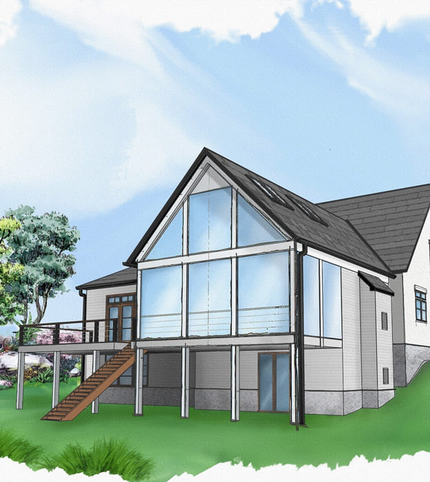 Residential rendering services
