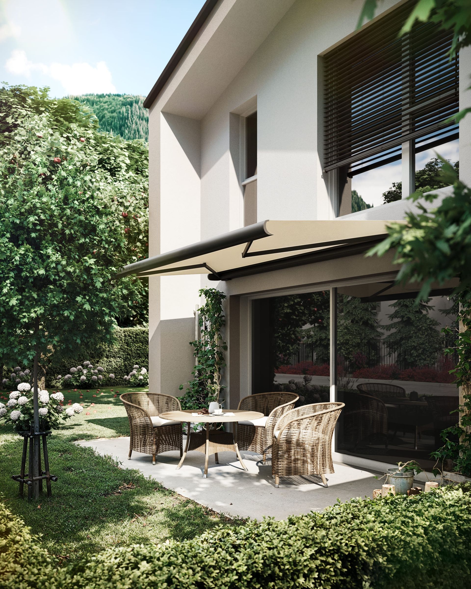 3D House rendering services photo
