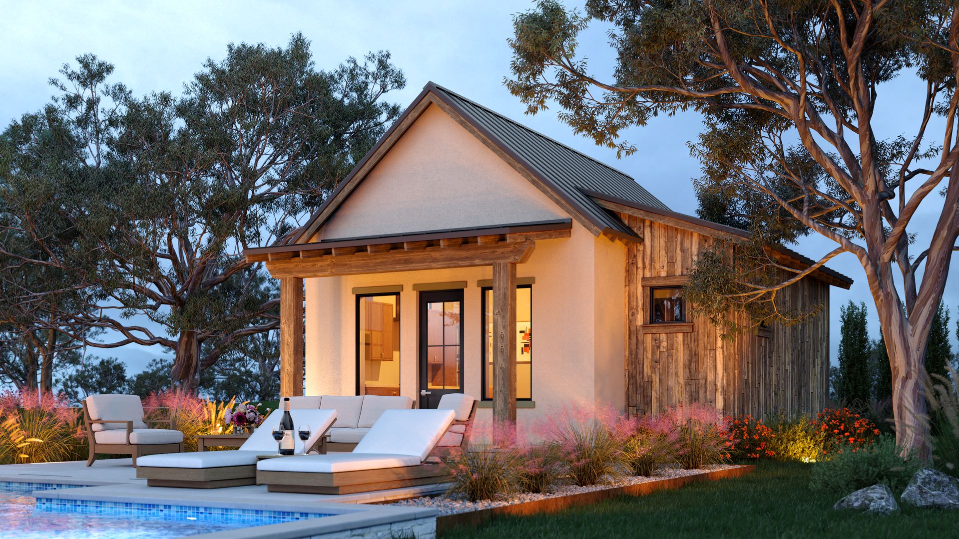 3D House rendering services photo