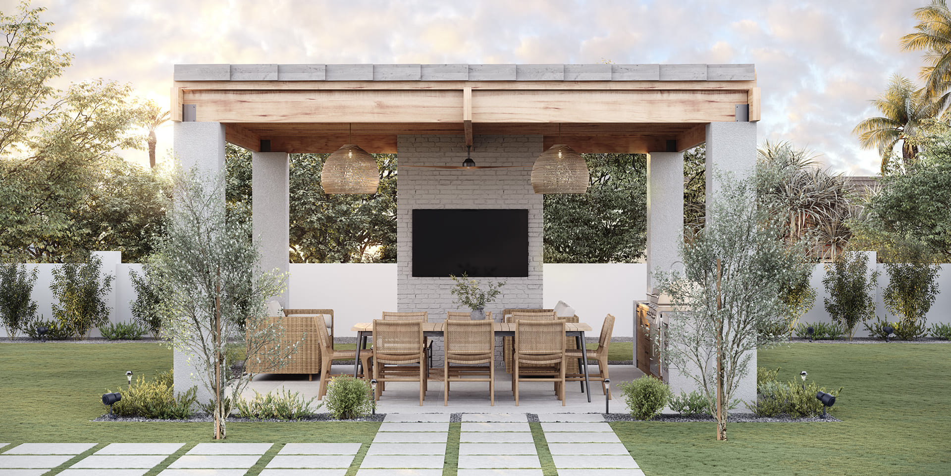 Residential rendering services