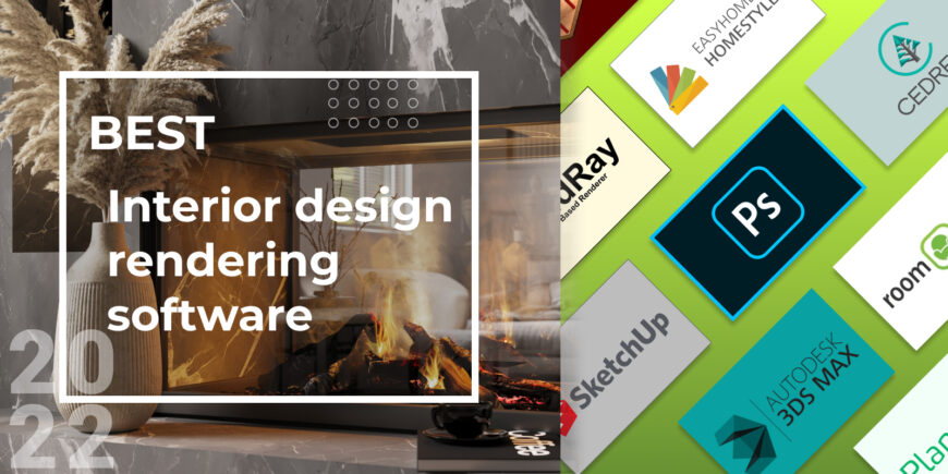 Best Interior design rendering software, Adobe Photoshop, 3ds Max