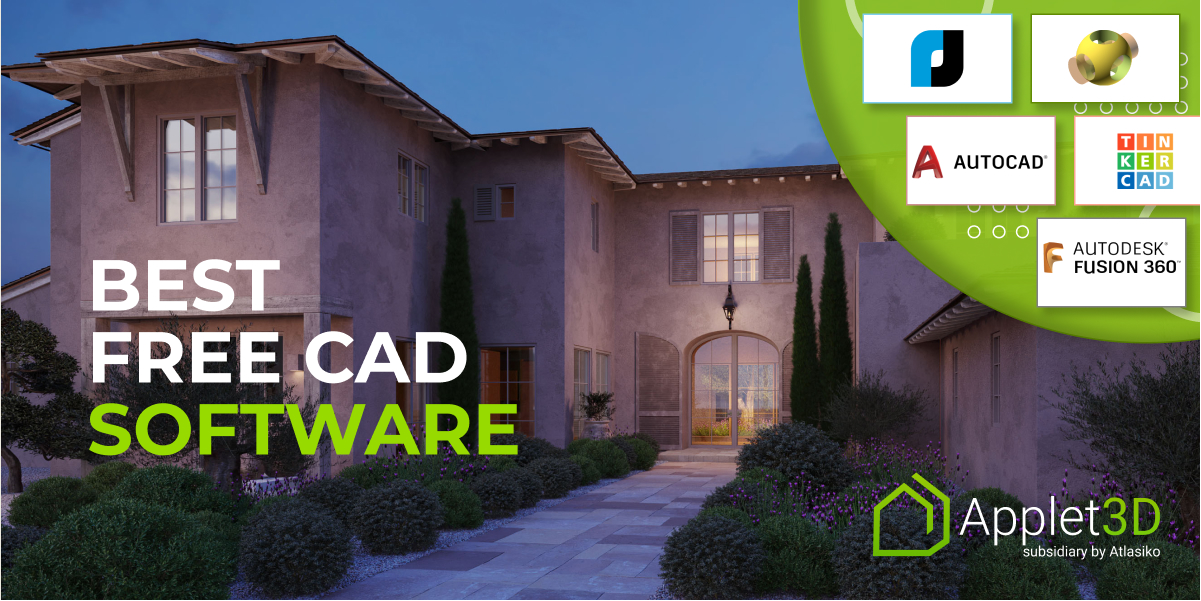 Free CAD programs: best free drafting software in 2023 - Applet3D