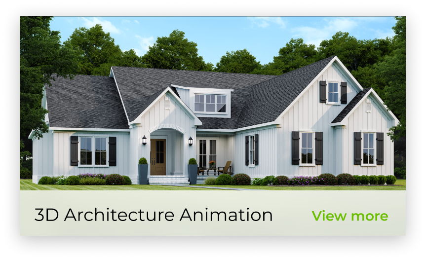 3d architecture animation