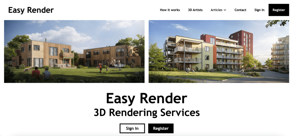 Easy render Top 10 best 3D rendering companies in 2022