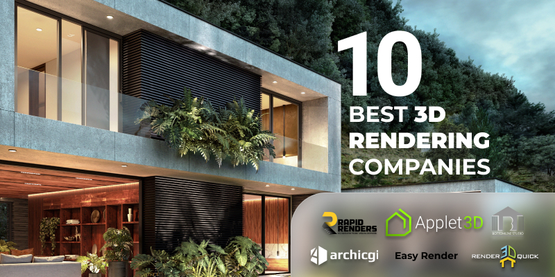 Top 10 best 3D rendering companies in 2023 - Applet3D