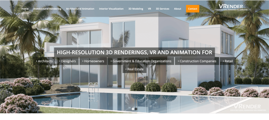 Vrender Top 10 best 3D rendering companies in 2022