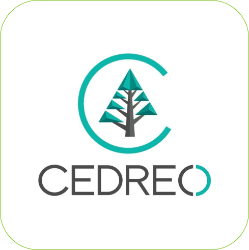 Cedreo logo virtual staging software for real estate