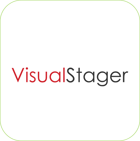 Visualstager logo virtual home staging software