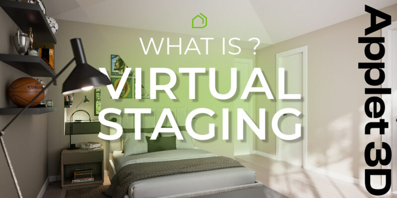 What is virtual staging Applet3D