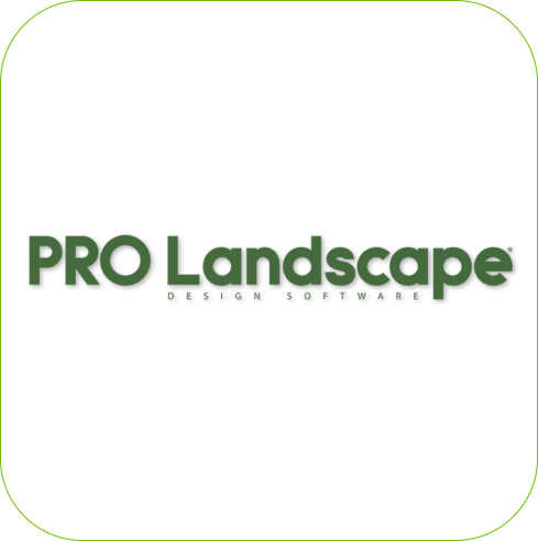 Landscaping rendering prolandscape companies logo