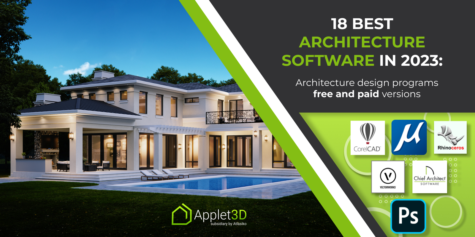 18 Best Architecture software in 2023: architecture design programs free and paid versions