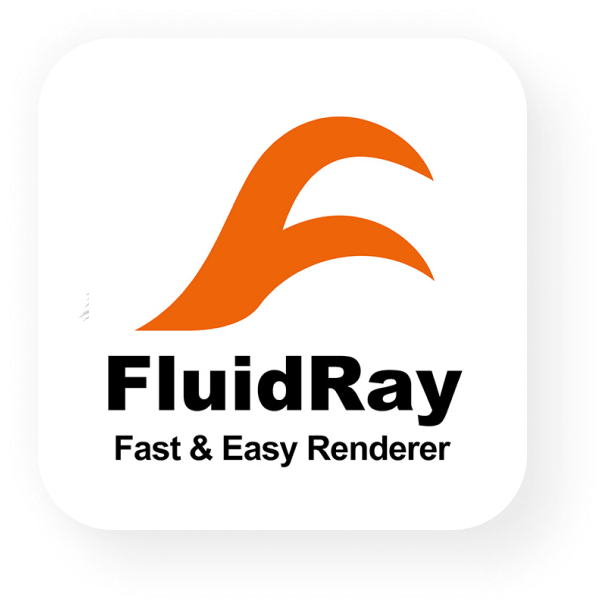 Fluidray logo