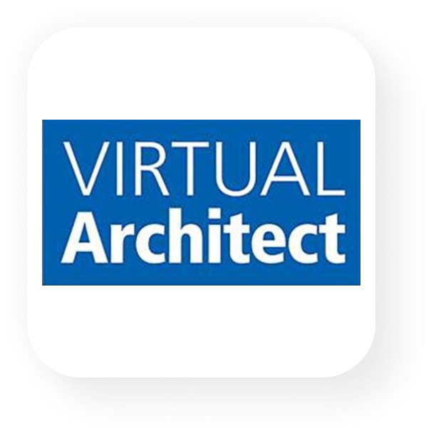 Virtual architect logo