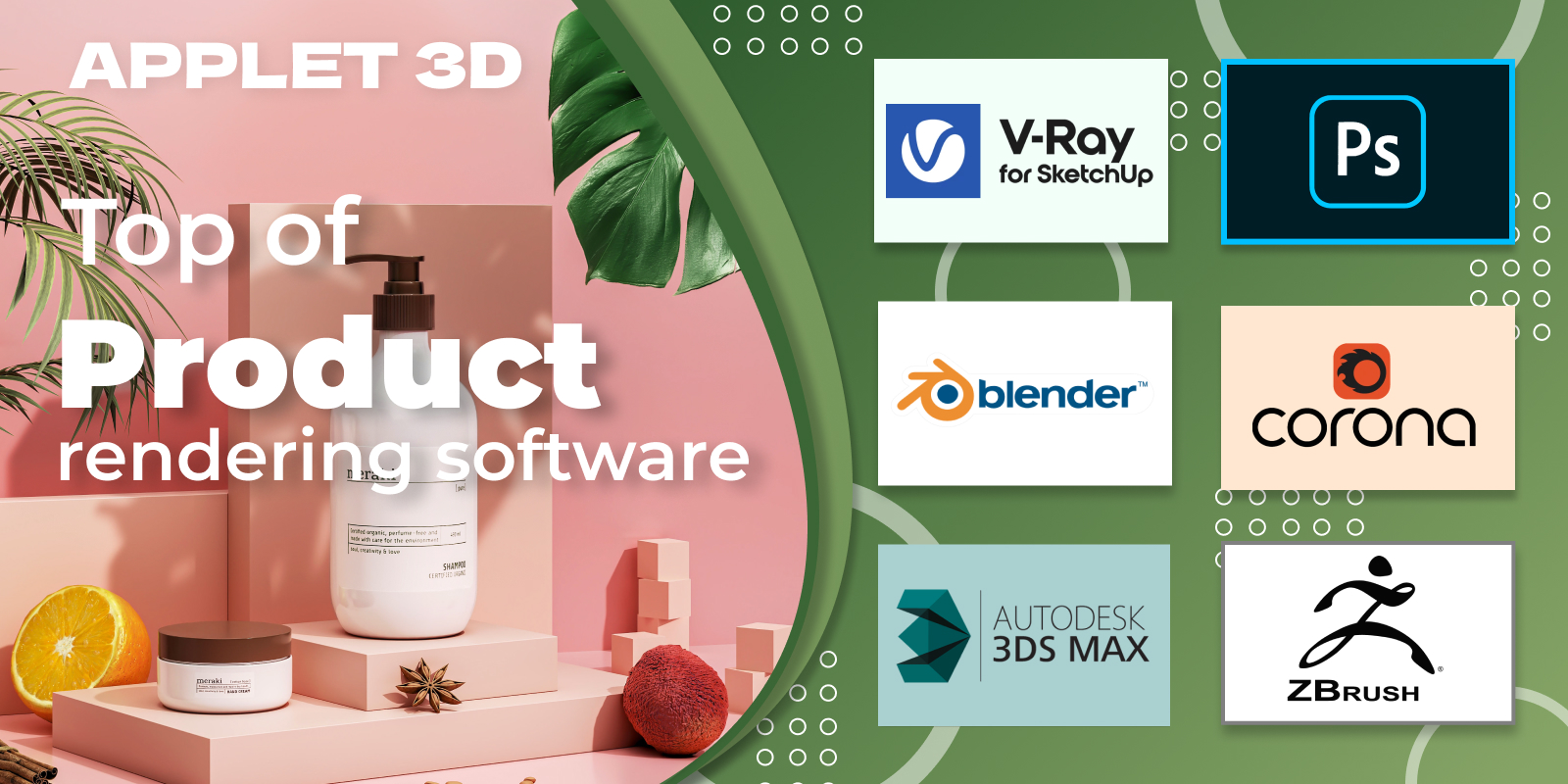 Best product rendering software in 2023: top free and paid