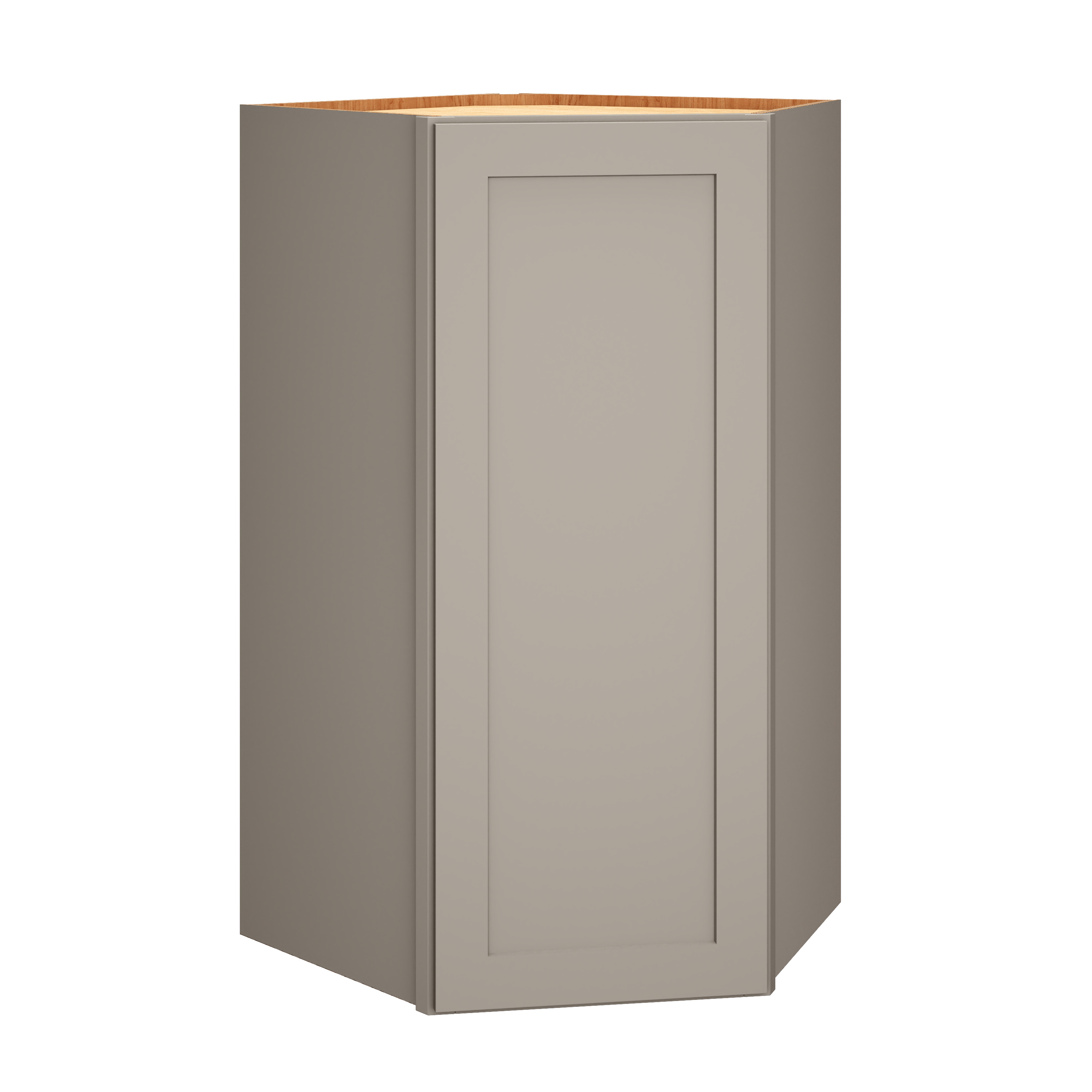 Diagonal Wall Cabinet in Mineral