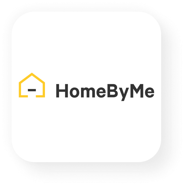 Create all the design projects you wish with a single solution - HomeByMe