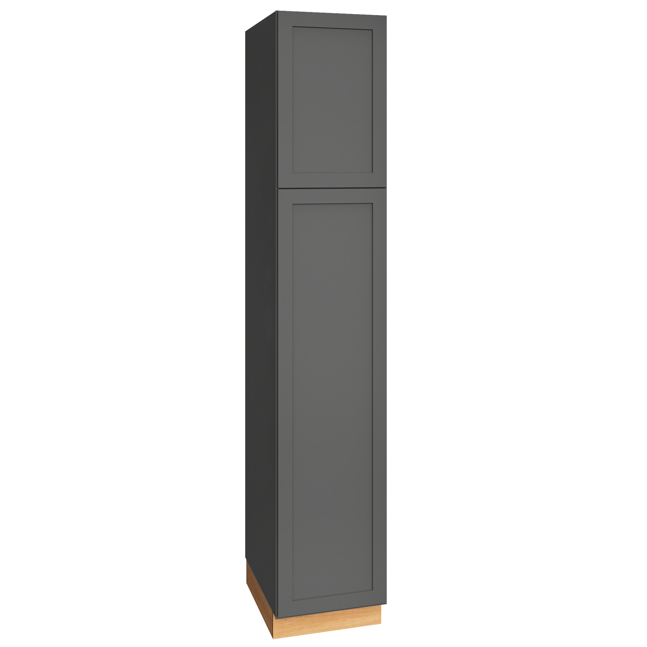 Utility Cabinet With Single Door in Graphite
