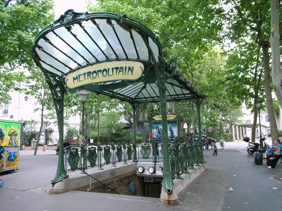 Hector Guimard Art Nouveau Subway