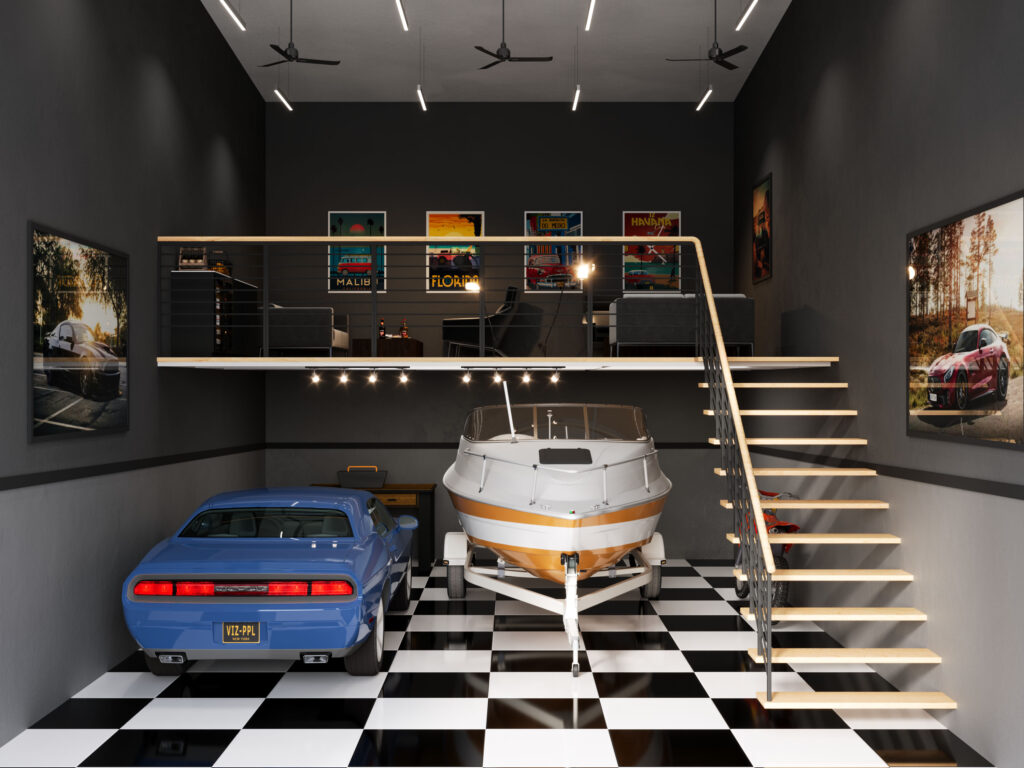 Storage interior car and boat Applet3D