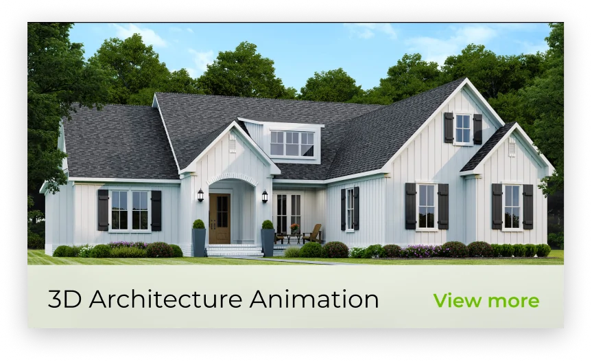 3d architecture animation
