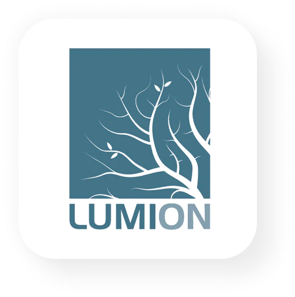 Landscaping rendering lumion logo