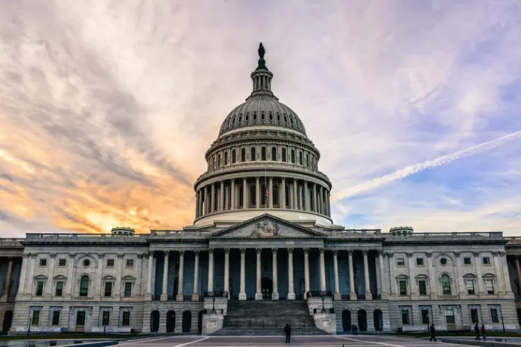 Capitol Building in Washington Neoclassical Style