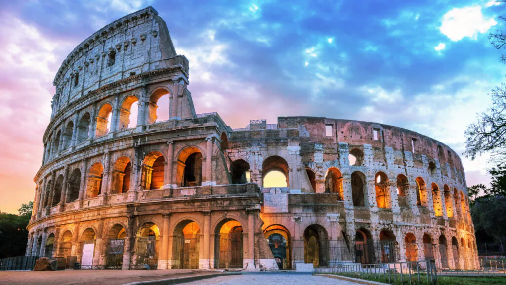 Colosseum Rome Classical Architecture Style