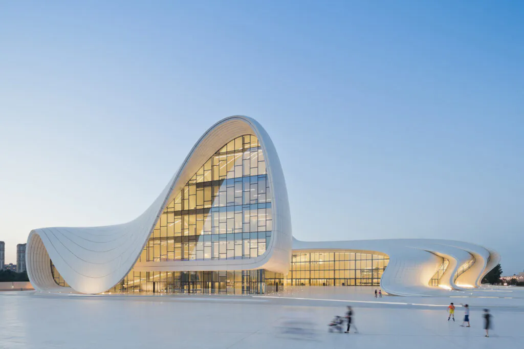 Heydar Aliyev Center Minimalism