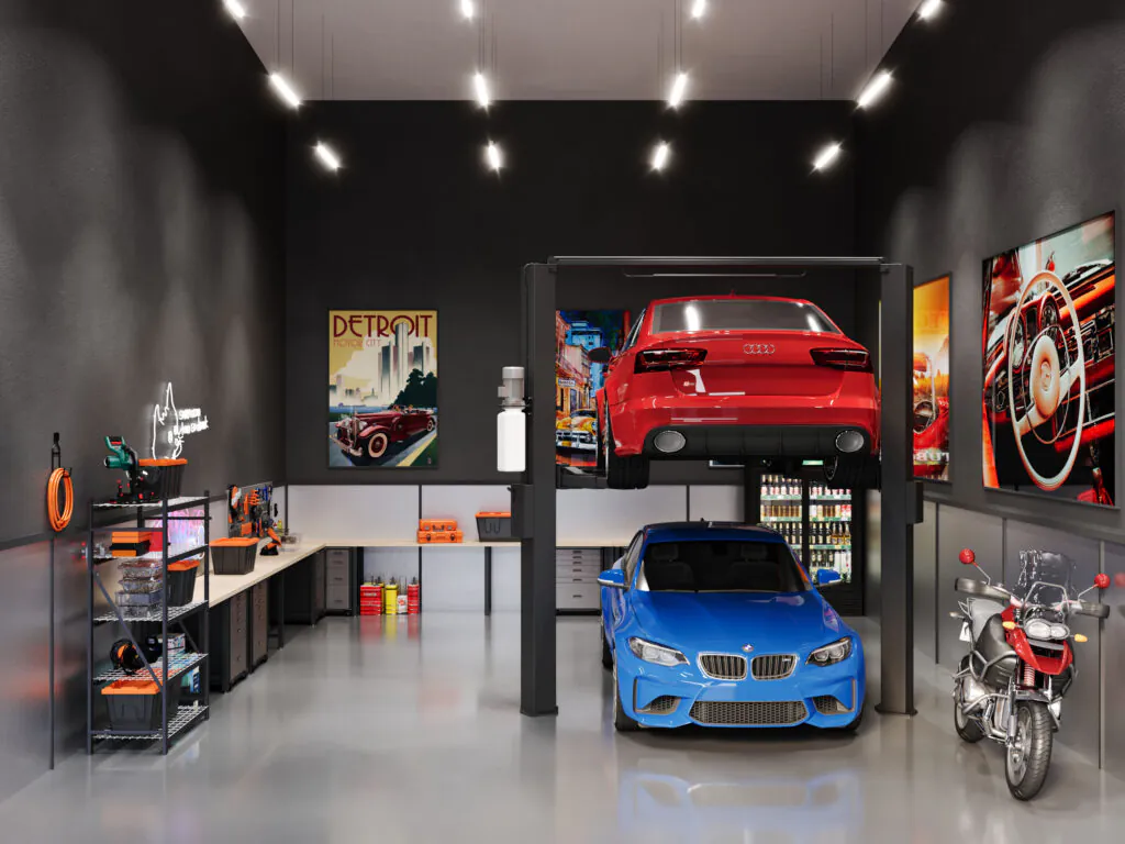 Storage interior cars Applet3D